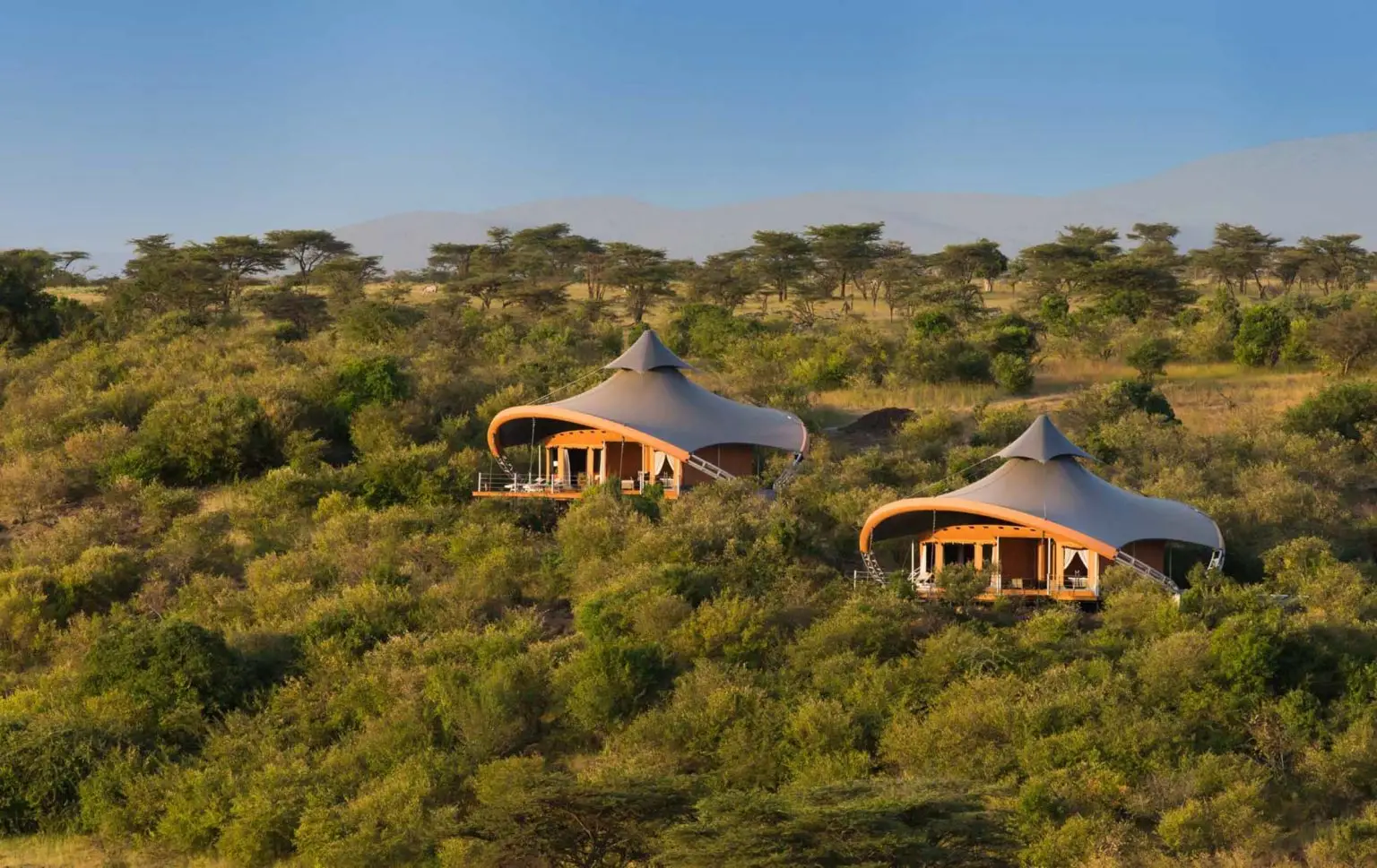 Luxury camps in the Maasai Mara