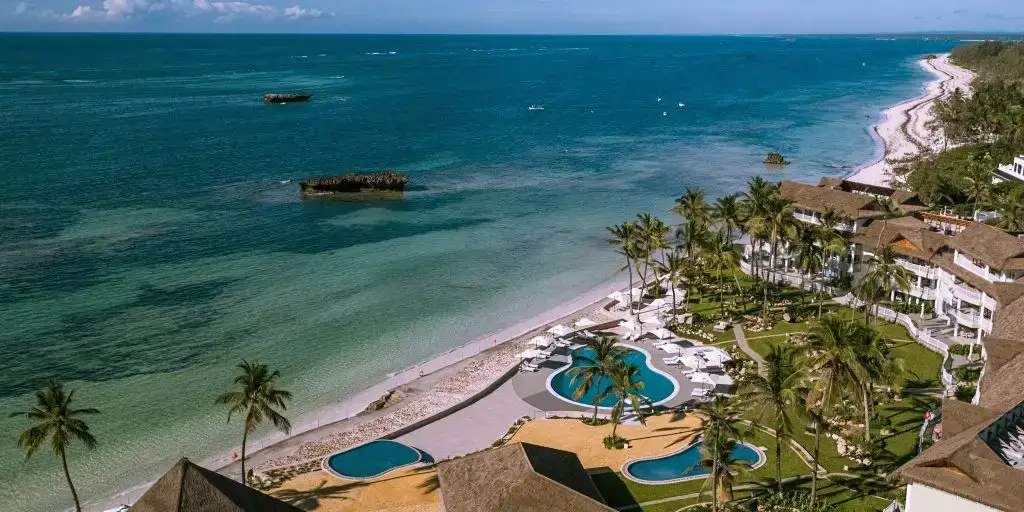 Discover Coastal Kenya: A Journey Into Paradise 13 aerial view hemingways watamu malindi and watamu beach kenya