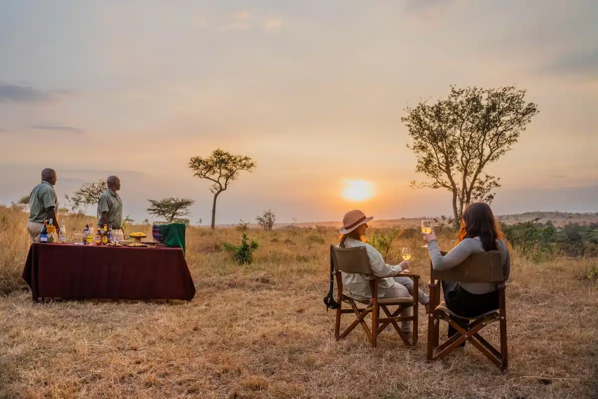 Luxury Tanzania Safaris - Serengeti - Sundowner - Cheetah Safaris