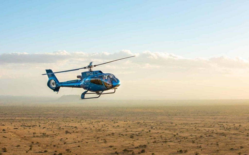 Helicopter Safaris in Kenya and Tanzania