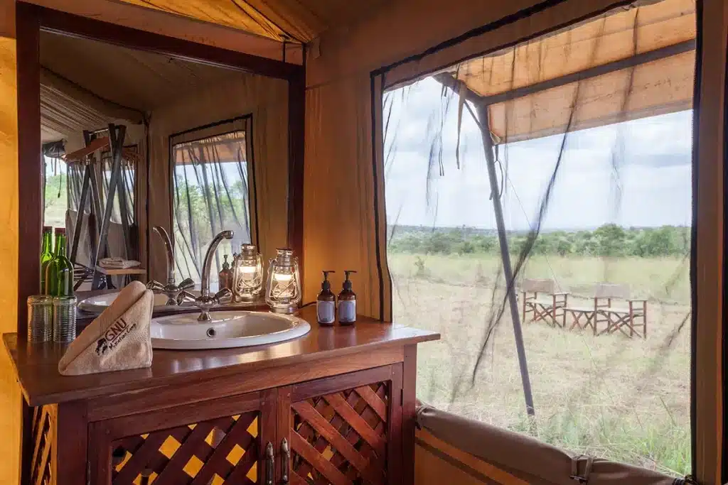 Gnu Mara Migration Camp