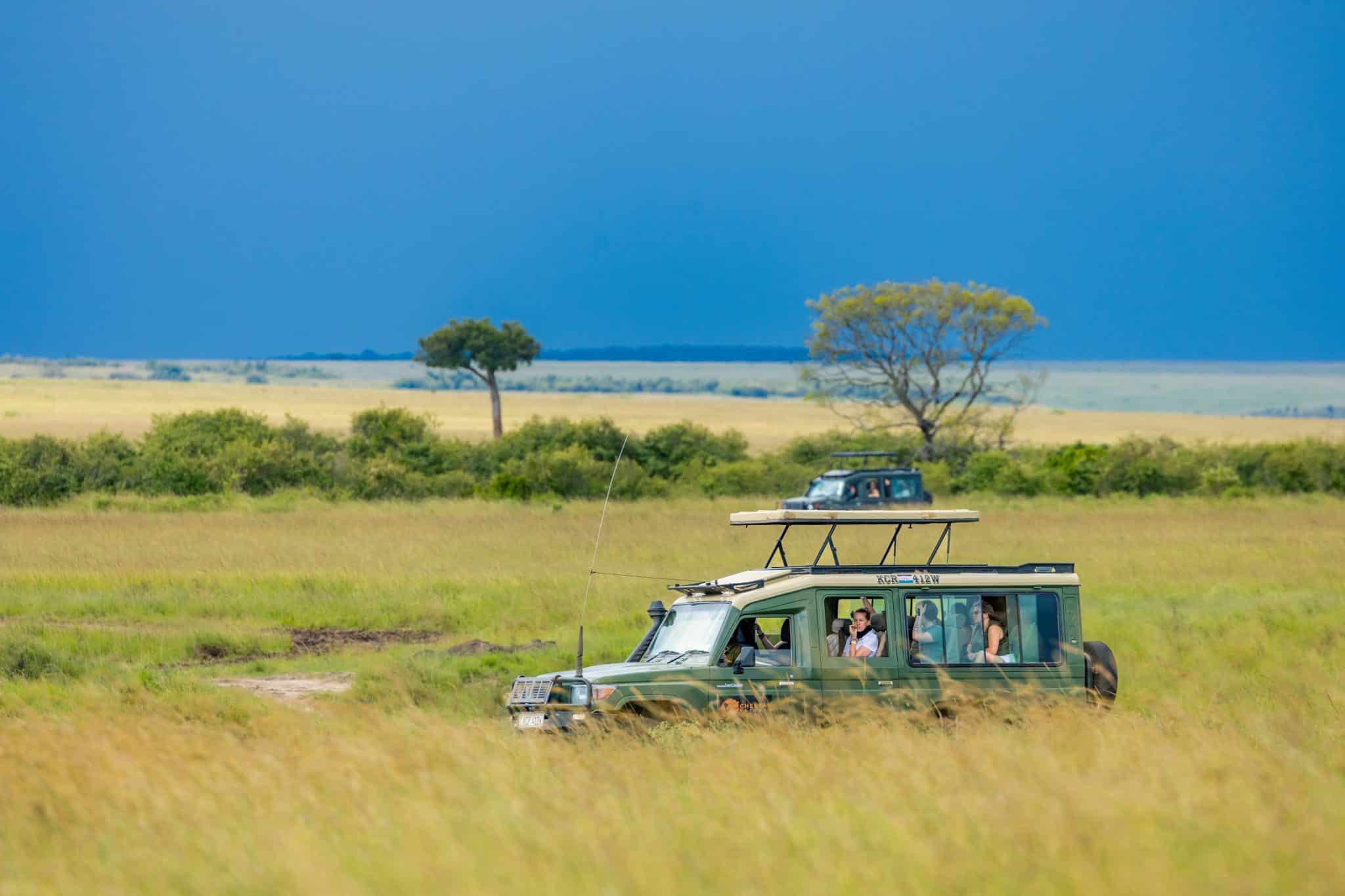 Guests in Masai Mara - Cheetah Safaris