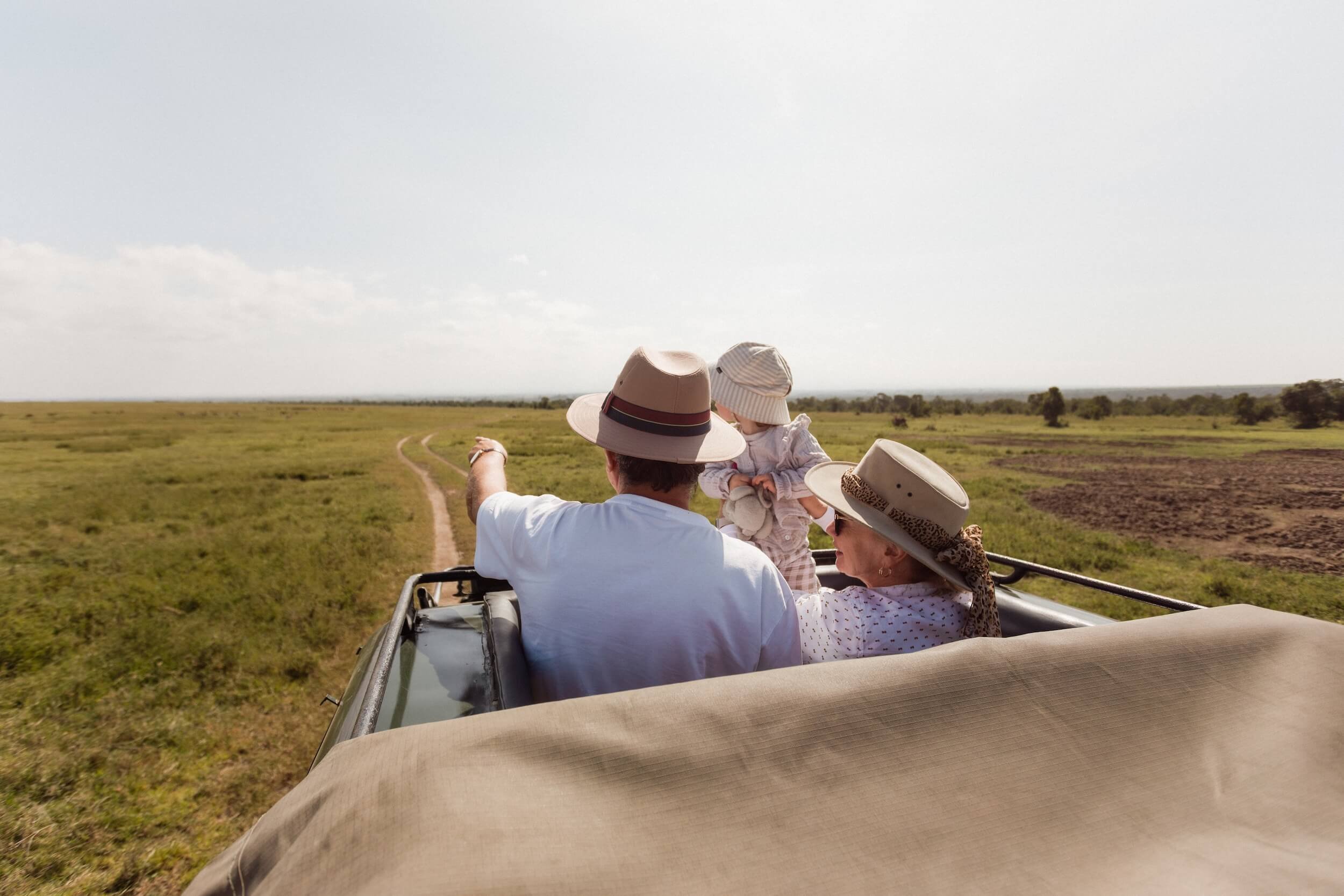 Best Family-Friendly Safari Lodges In Kenya And Tanzania: The Ultimate Family Safari Guide 3 Family on Game Drives in Ol Pejeta Conservancy Kenya
