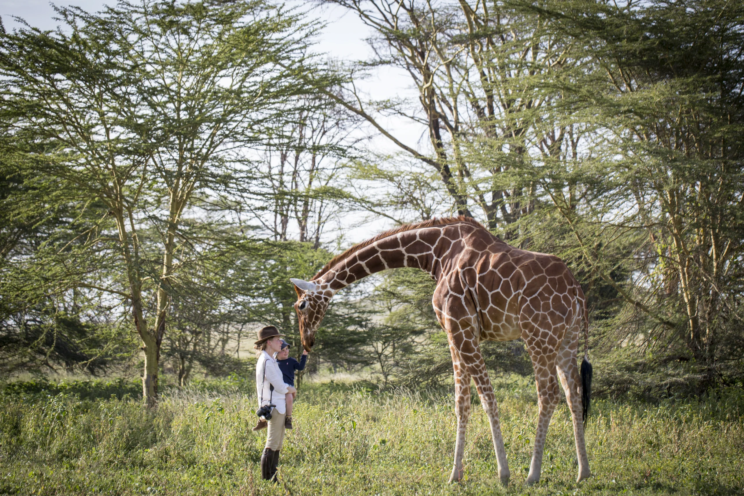 Best Family-Friendly Safari Lodges In Kenya And Tanzania: The Ultimate Family Safari Guide 1 Mother and Child on Family Safari in Kenya Sirikoi Lodge