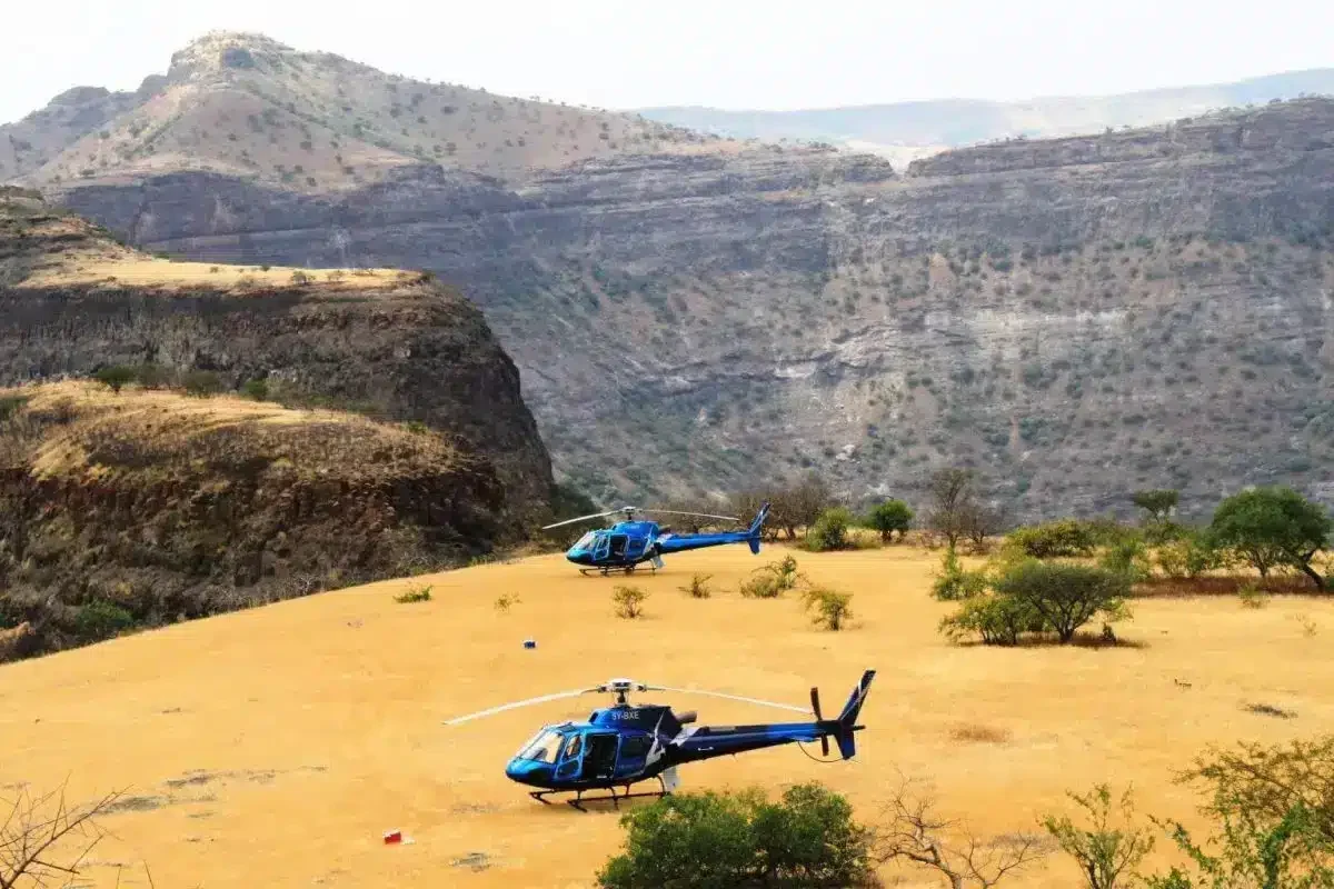 Helicoper Safaris in Kenya - African Safari Activities - Cheetah Safaris